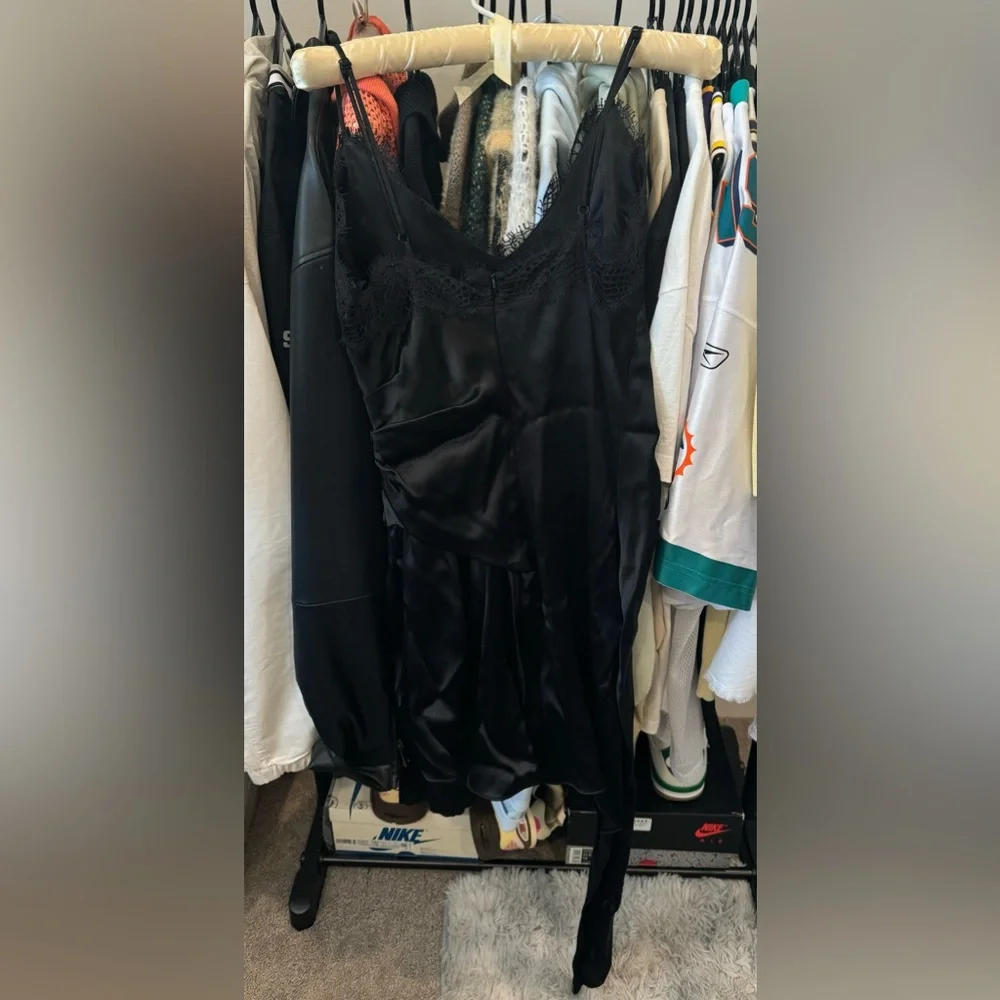 Zara Asymmetric Hem Jumpsuit - Picture 11 of 13